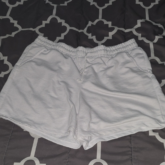 Just Be Women's Athletic Gray Shorts - Picture 1 of 2